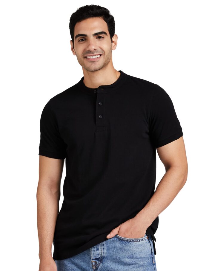 Polo T Shirt | Chinese Collar Tshirts | Half Sleeves | Plain - Regular Fit